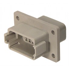 DT04-12PA-L012-W-  12 circuit flange mount female housing. (1pc)